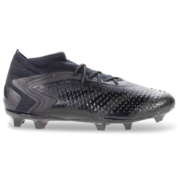 Adidas Jr. Predator Accuracy.1 Firm Ground Soccer Cleats for Boys - Core Black - Youth Football Shoes for Firm Natural Grass Surfaces - Perfect for Training and Matches