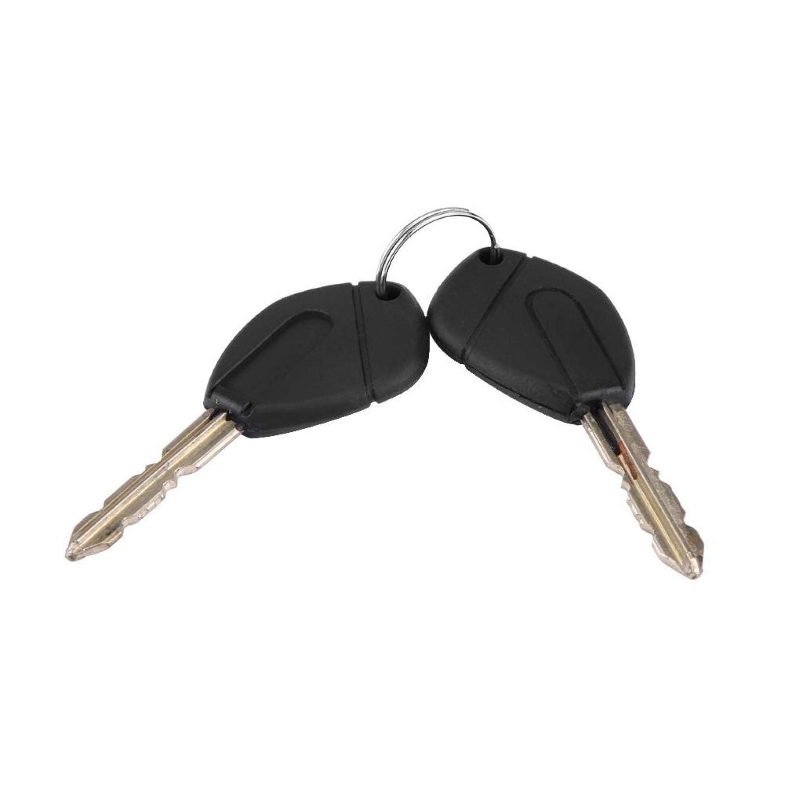 Peugeot 252522 Auto Car Door Lock Barrel Set with Keys - Replacement Lock Cylinder for Peugeot Vehicles | Secure Your Car Doors & Prevent Theft