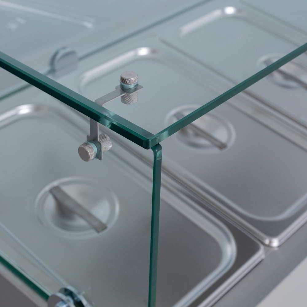 Commercial AG Bench Top Saladette & Pizza Showcase 1600mm - Perfect for Delis, Pizzerias, and Buffet Displays