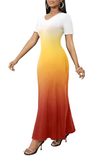 Gradient Orange White