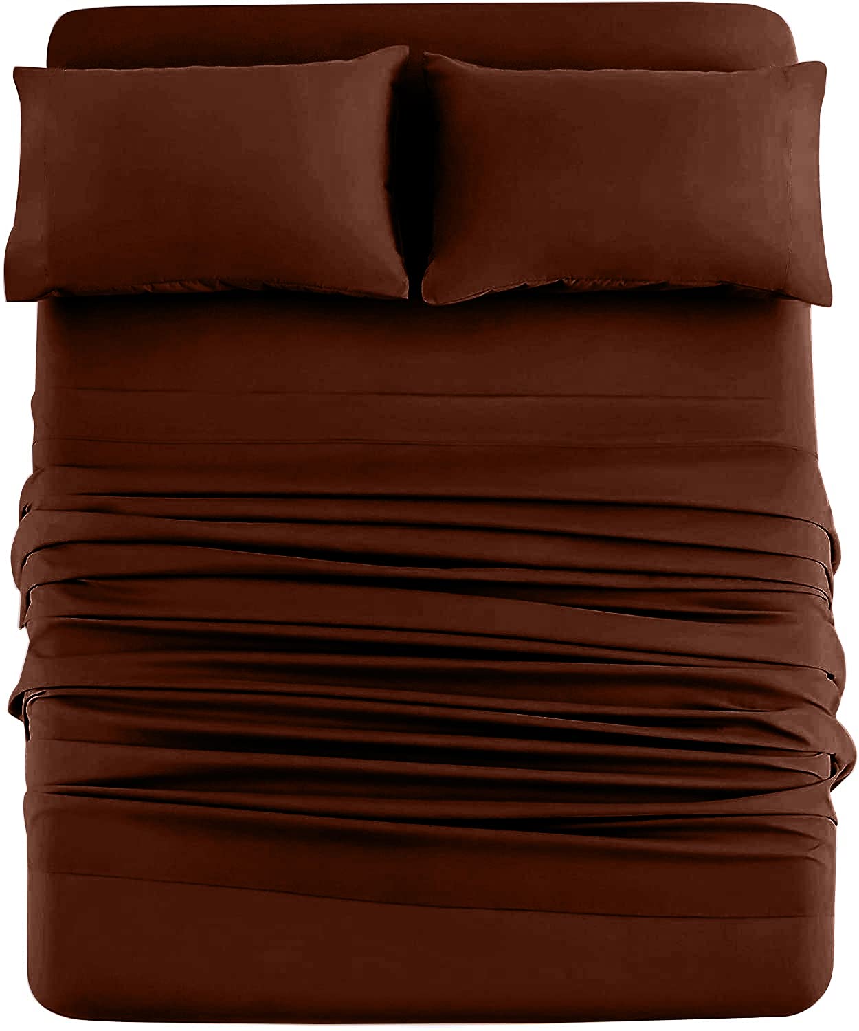 DAN RIVER Twin Jersey Sheet Set - 100% Cotton Luxury Bed Sheets | Ultra Soft T-Shirt Material | All Season Comfort | Deep Pocket Fits Mattress Up to 16