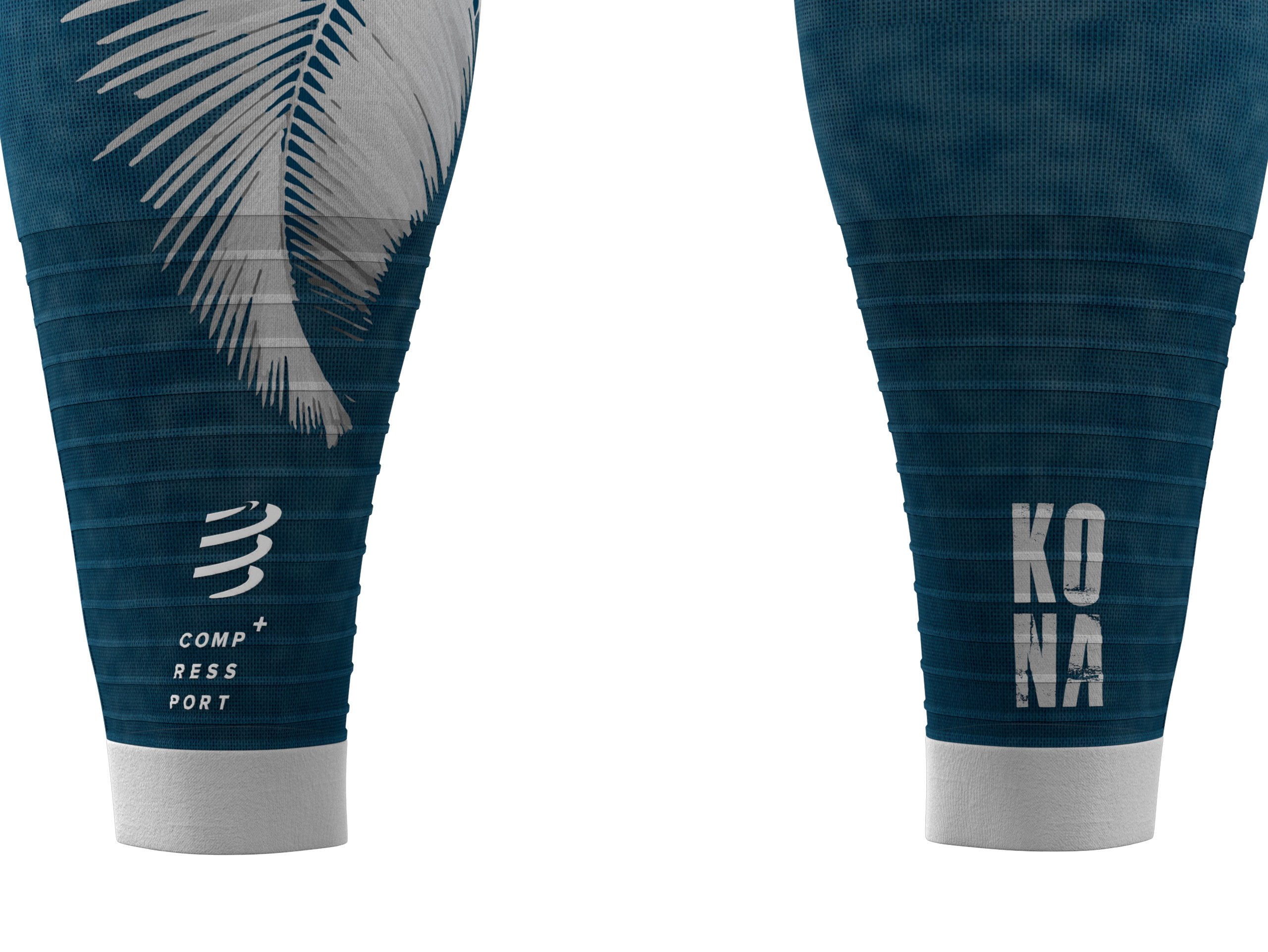 Compressport R2 Oxygen Calf Sleeves - Performance Compression for Running & Cycling - Kona 2019 Edition (R2V2UL KA19 5080) - Ideal for Marathon Training, Triathlons & Recovery