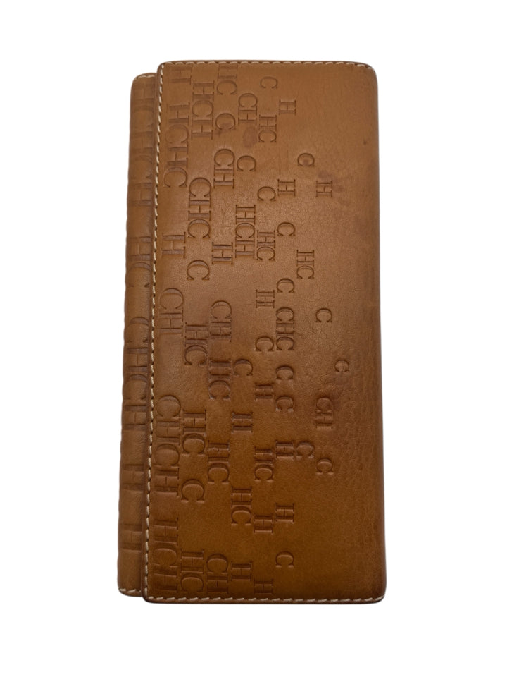 Carolina Herrera Genuine Leather Printed Continental Wallet for Men & Women | Luxury Slim Bifold Wallet with RFID Protection | Perfect for Travel, Business & Everyday Use