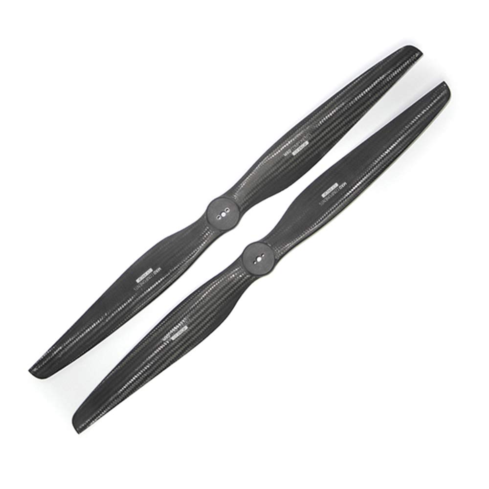 MAD COMPONENTS Carbon Fiber Propeller 34.1x11.4in (D10-D20 M3X4) - Matt Pair (CW+CCW) for Professional Drones, Multirotors & RC Hobby - Perfect for Aerial Photography, Racing and FPV Flying