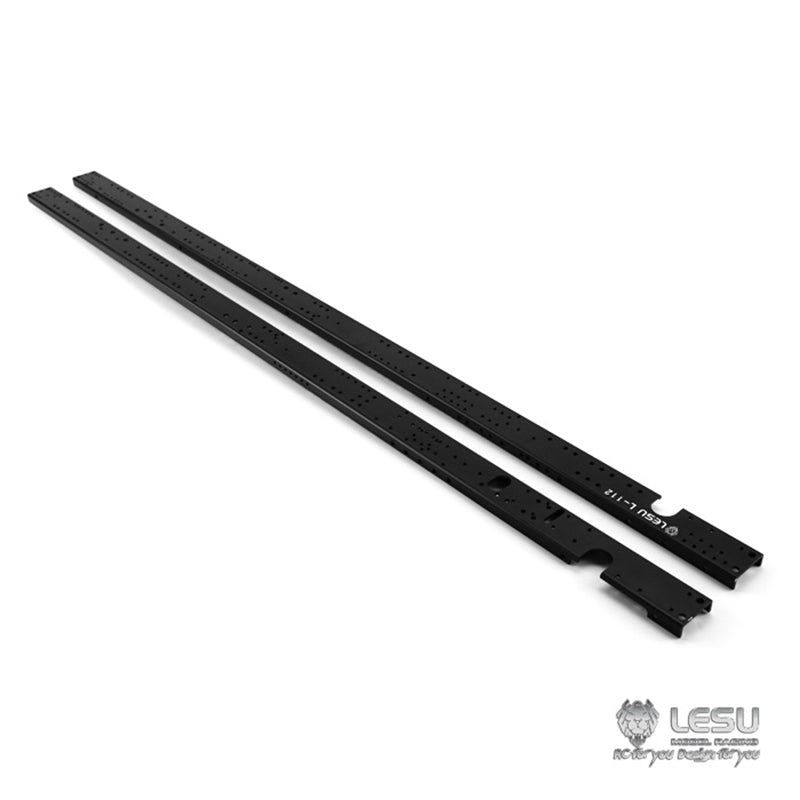 Metal Spare Part Side Chassis Rail for 1/14 LESU RC TGS 8X8 Front Cylinder Dumper Truck DIY Car Model - Replacement Part for Radio Controlled Vehicle Repair & Custom Builds