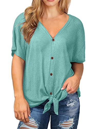 A02-short Sleeve-blue Green