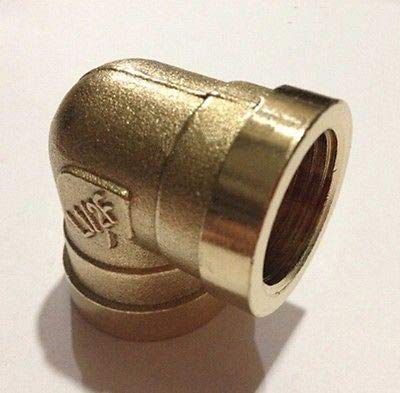 90 Degree Brass Elbow Pipe Fitting - 1/2