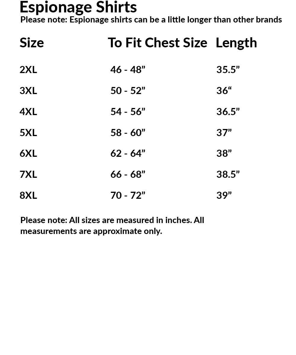 Espionage Men's Plus Size SH400 Check Fleece Overshirt Jacket - Warm & Stylish Casual Wear for Outdoor Activities & Layering