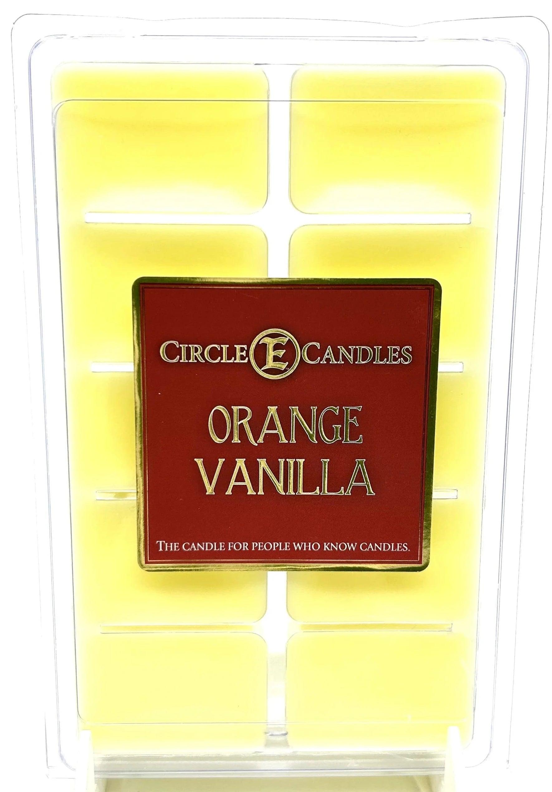 Circle E 11oz Orange Vanilla Wax Melts for Warmers - Long-Lasting Aromatherapy for Home, Office & Relaxation