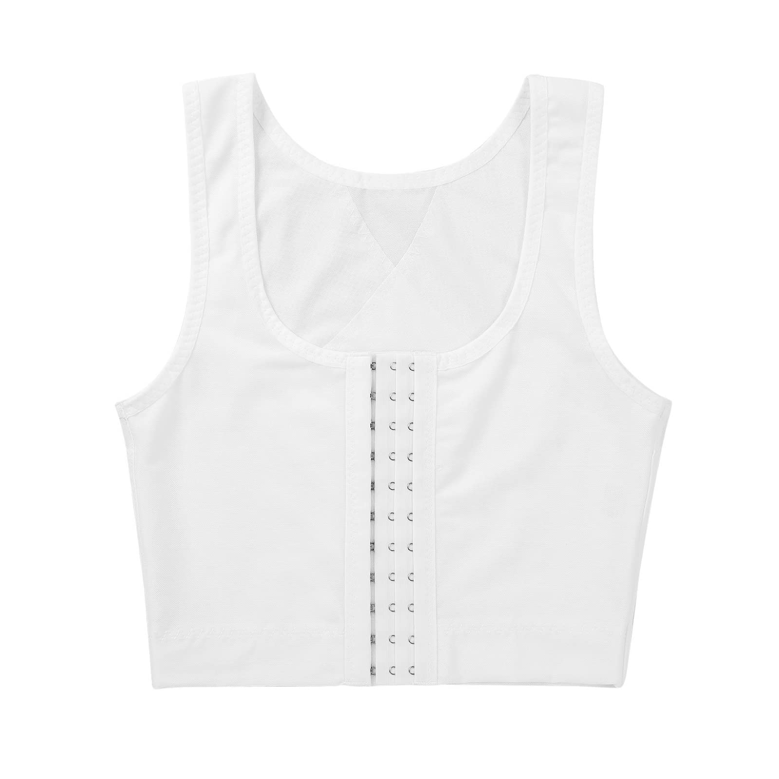 EBRICON Men's Body Shaper Compression Shirt - Slimming Undershirt for Chest Control & Posture Support - Perfect for Gym, Workout & Everyday Wear