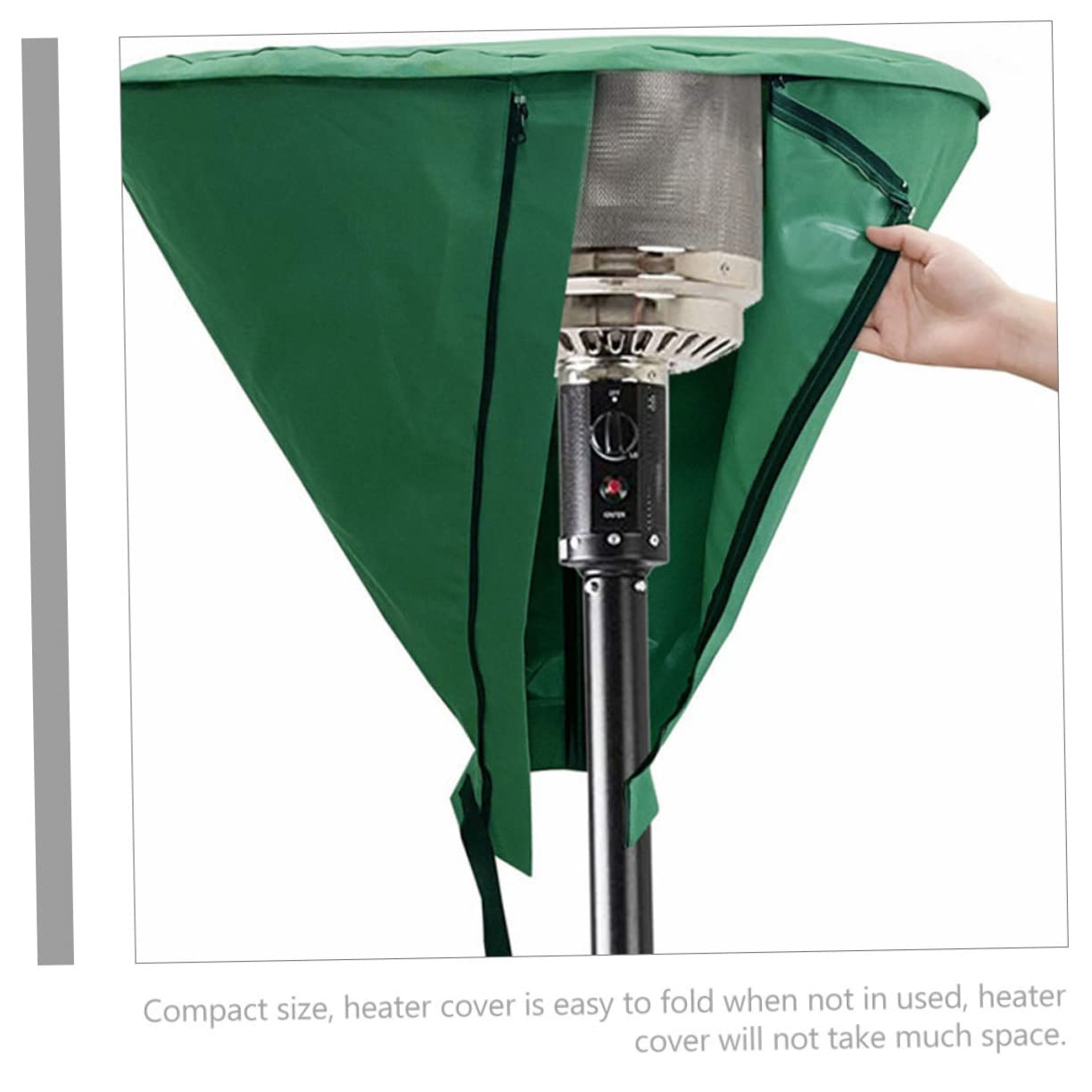 Waterproof Outdoor Heater Cover - Heavy Duty Weatherproof Patio Heater Cover for Garden, Deck & Backyard - Easy to Clean & Durable - Perfect for Winter Protection & Year-Round Use