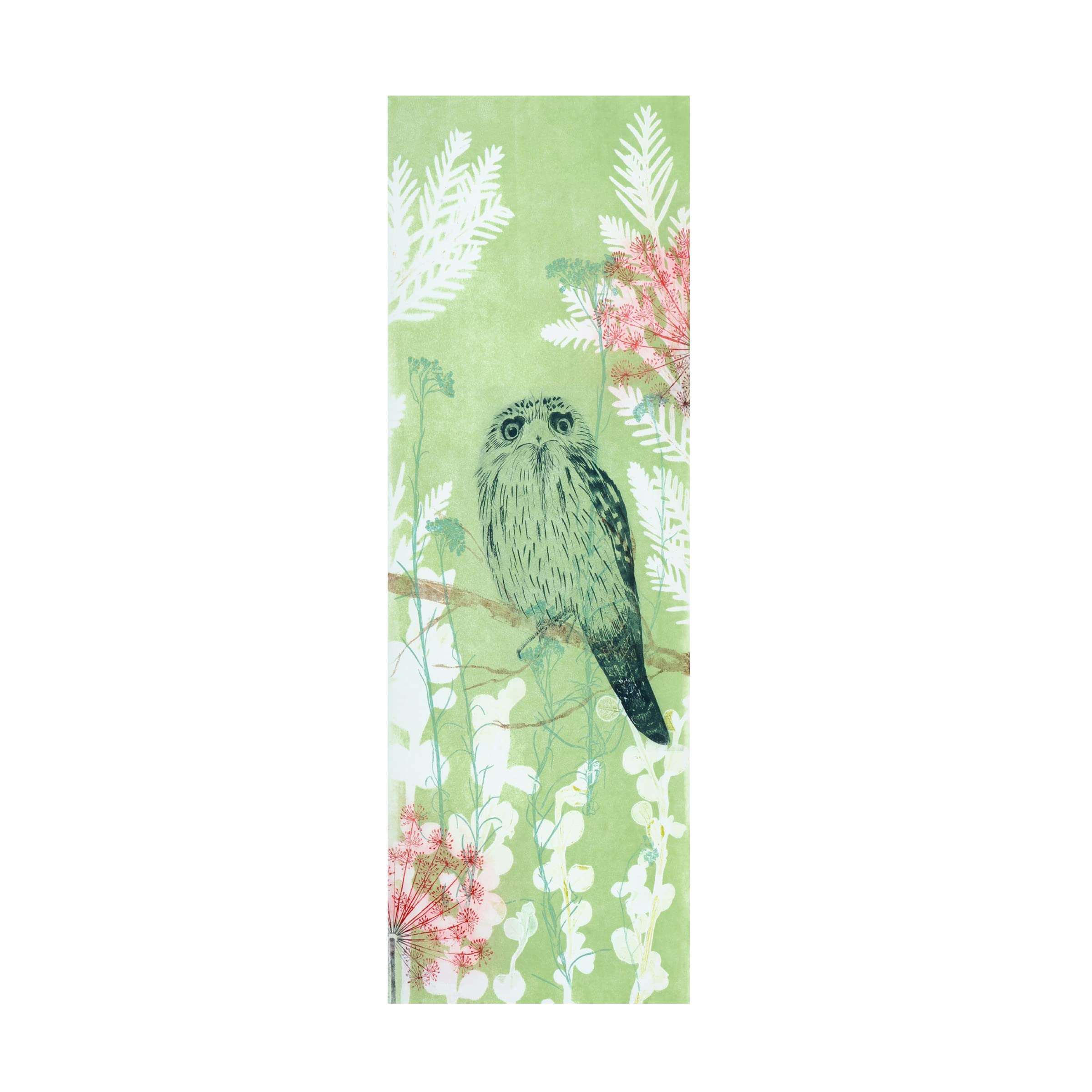 Trademark Fine Art 'The Tranquil Tawny Frogmouth' Canvas Wall Art by Trudy Rice - Perfect for Living Room, Bedroom & Office Decor