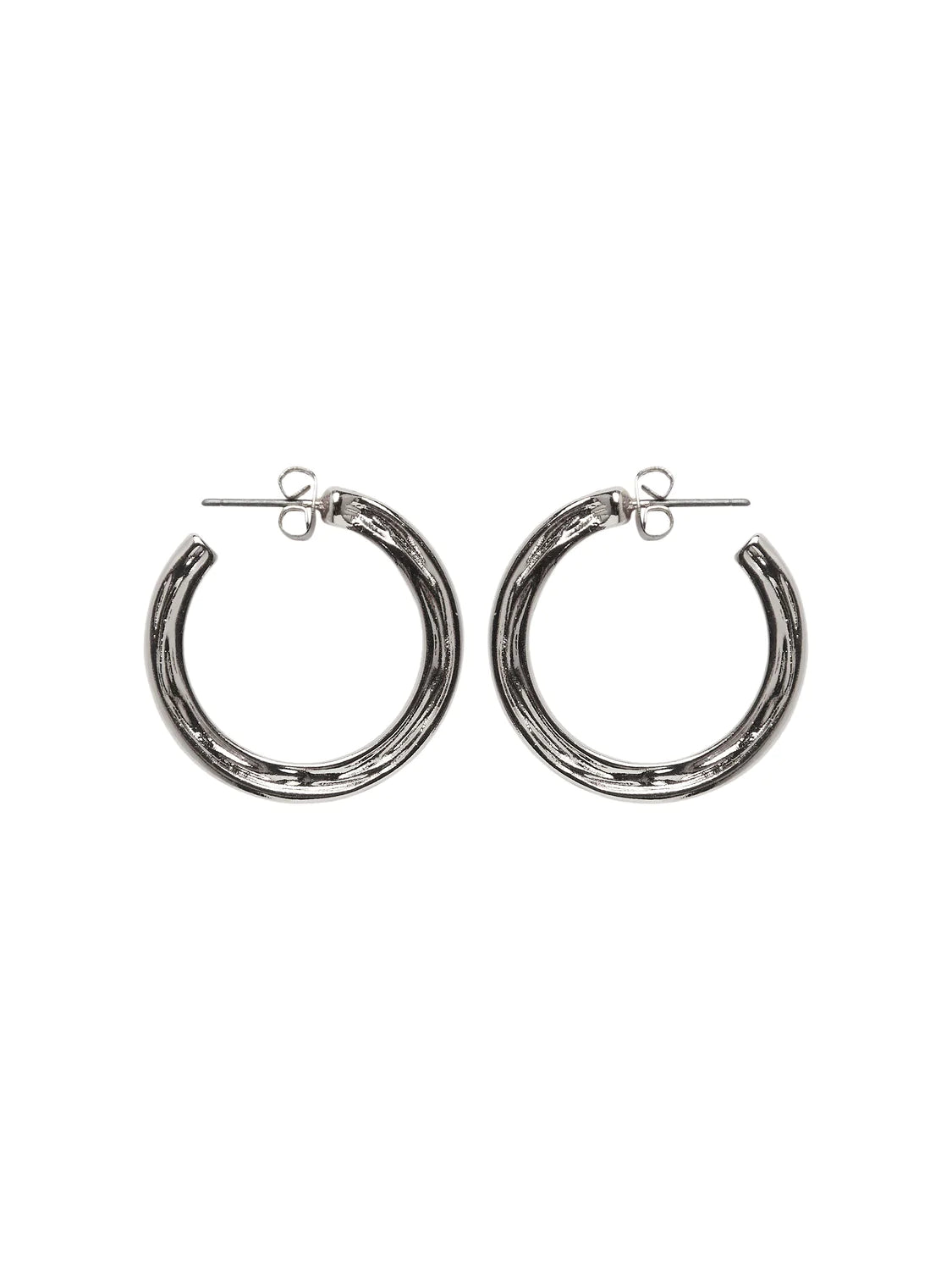 MYNT Silver Hoop Earrings for Women - Trendy Fashion Jewelry for Parties, Weddings & Everyday Wear