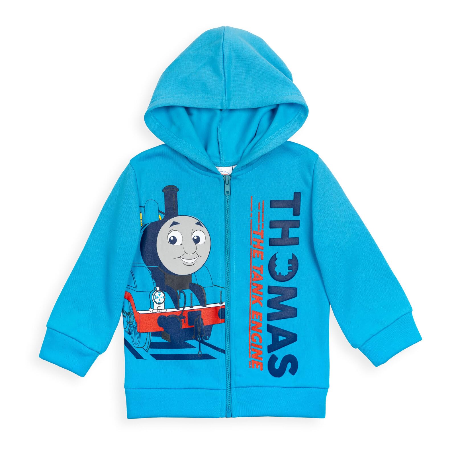 Thomas & Friends Fleece Zip-Up Hoodie for Toddlers & Kids - Cozy Winter Wear for Playdates & Outdoor Adventures