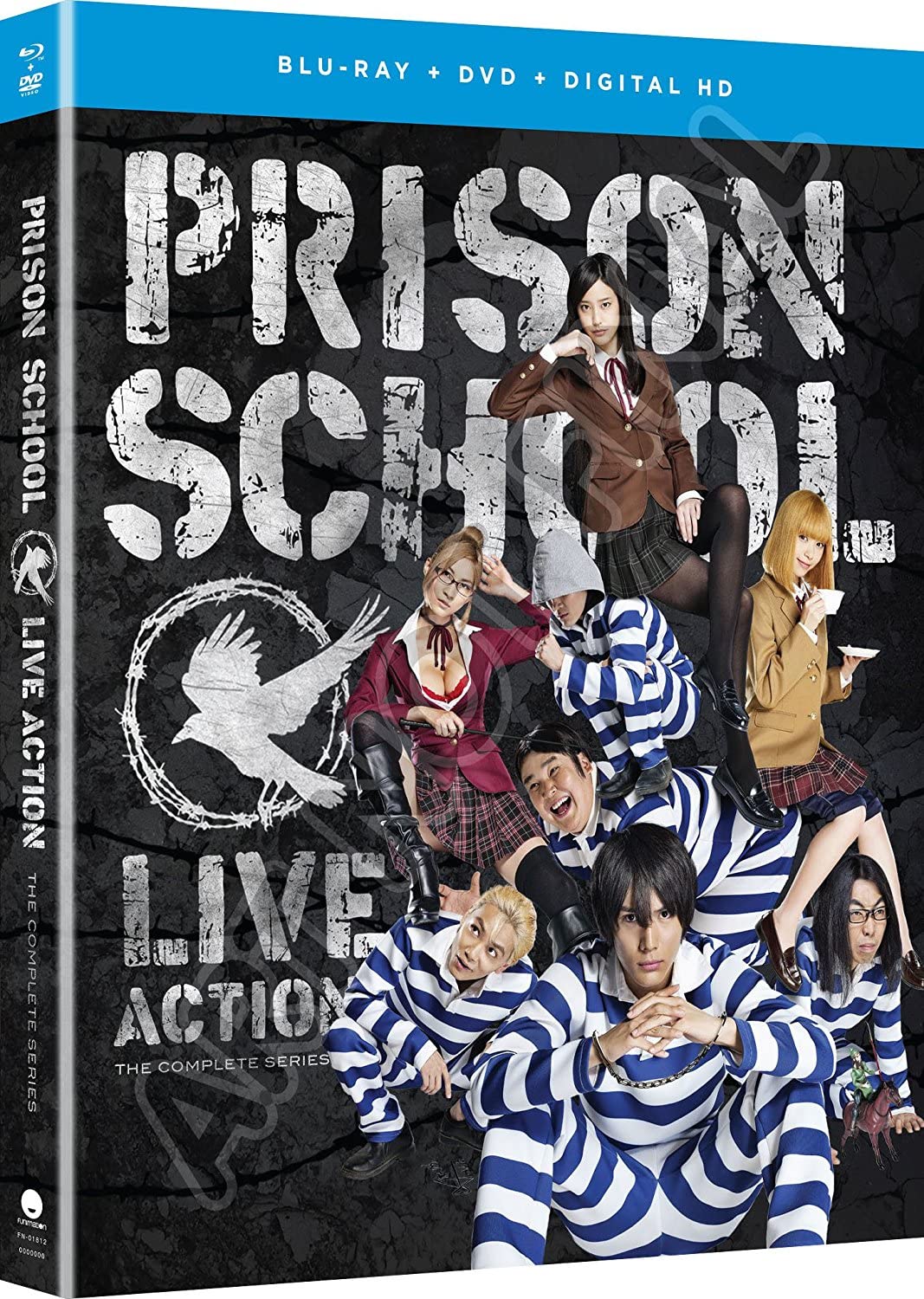 Prison School: The Complete Live Action Series Blu-ray - Perfect for Anime Fans & Japanese Drama Collectors