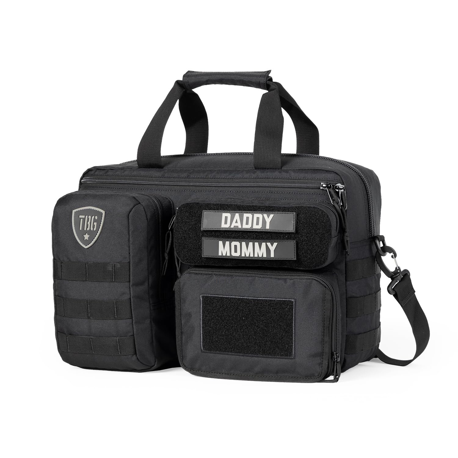 4th Gen Tactical Diaper Bag for Dads - Military Style Baby Carrier with Changing Mat & Stroller Straps | Perfect for Outdoor Adventures, Travel & Everyday Parenting