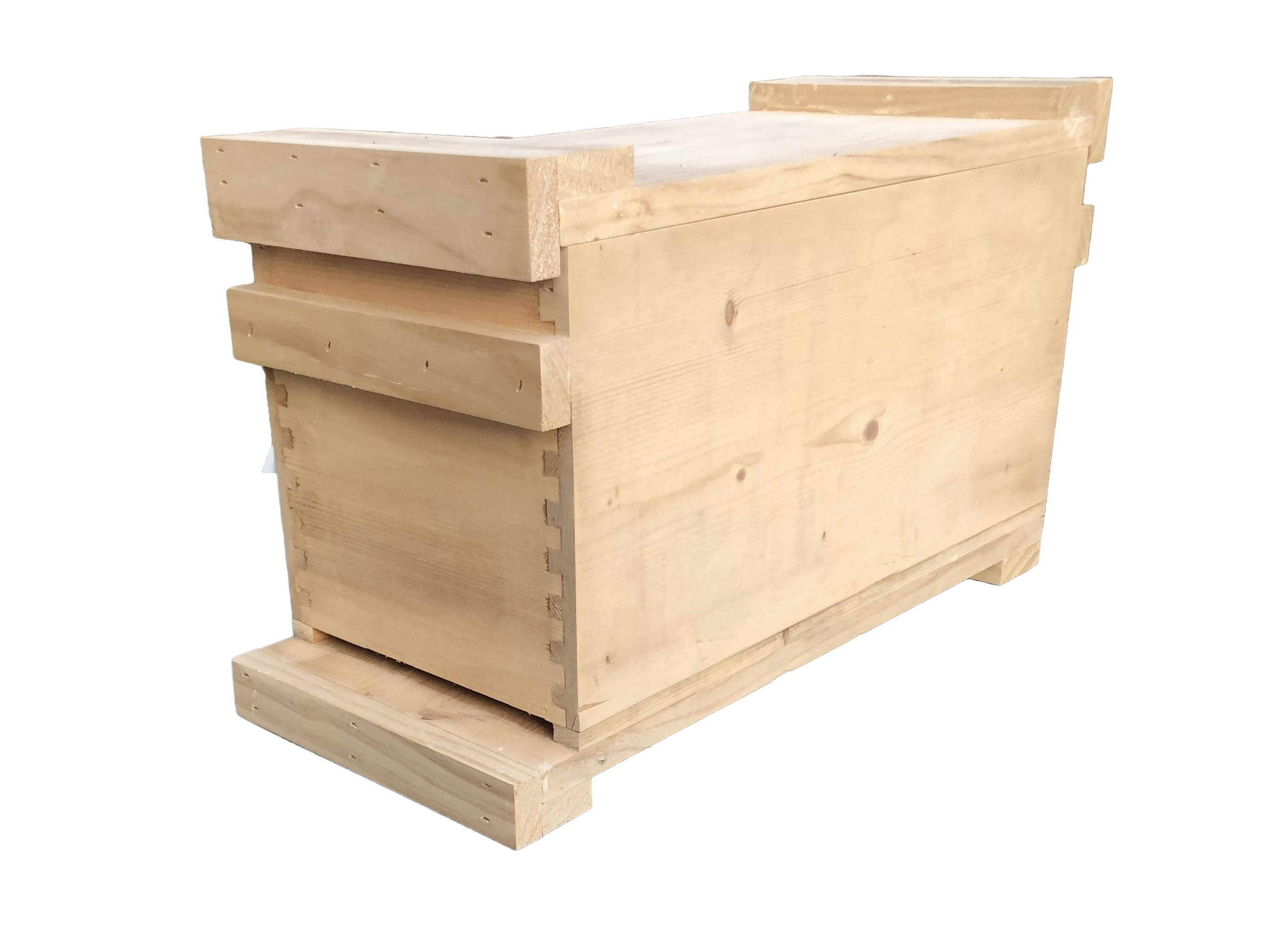 5 Frame Nuc Box - Pre-Assembled Beehive Starter Kit for Beekeeping | Perfect for Honey Production & Pollination in Backyard Gardens