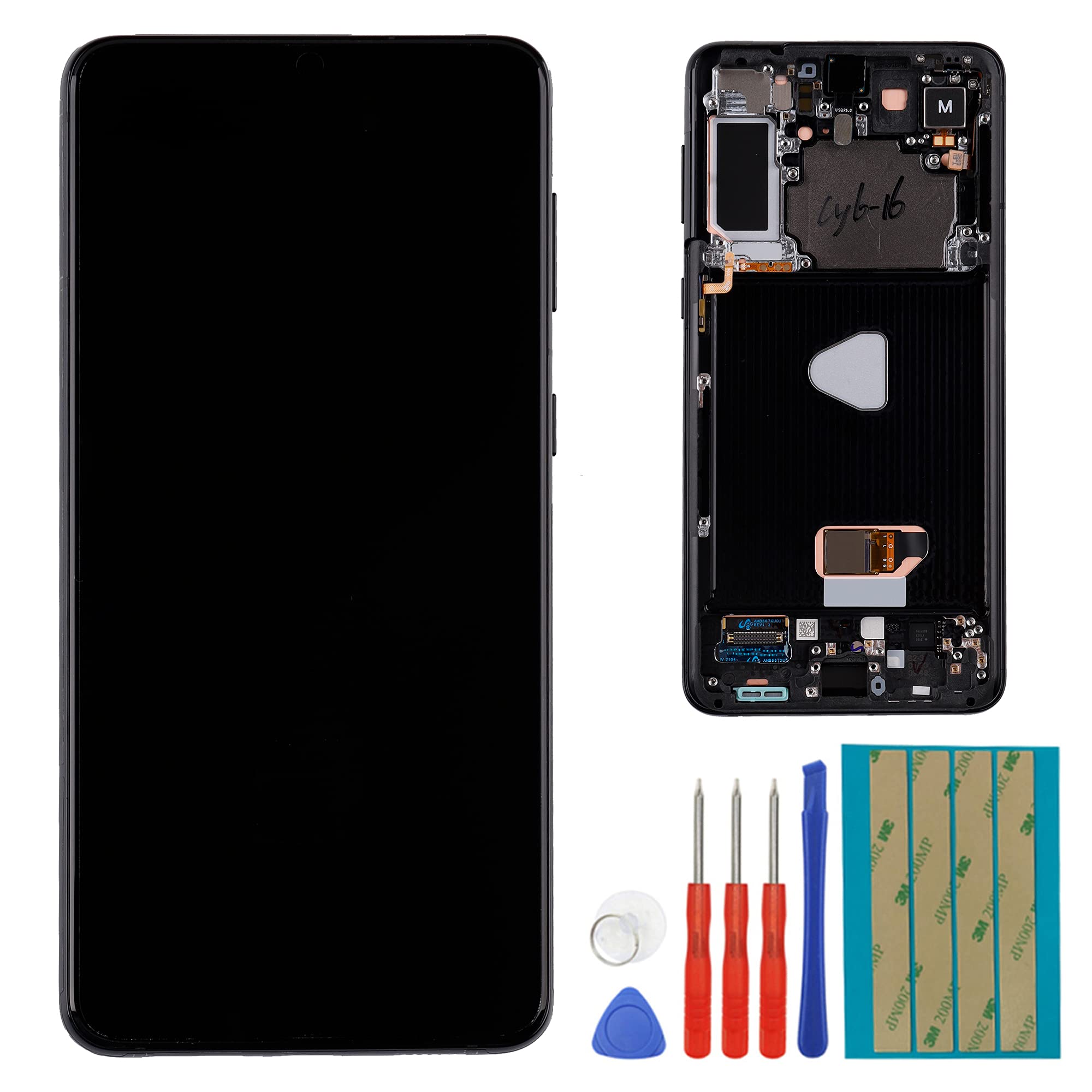 Original AMOLED Display Screen Replacement for Samsung Galaxy S21 Plus/S21+ (SM-G996B/SM-G996U) - 6.7