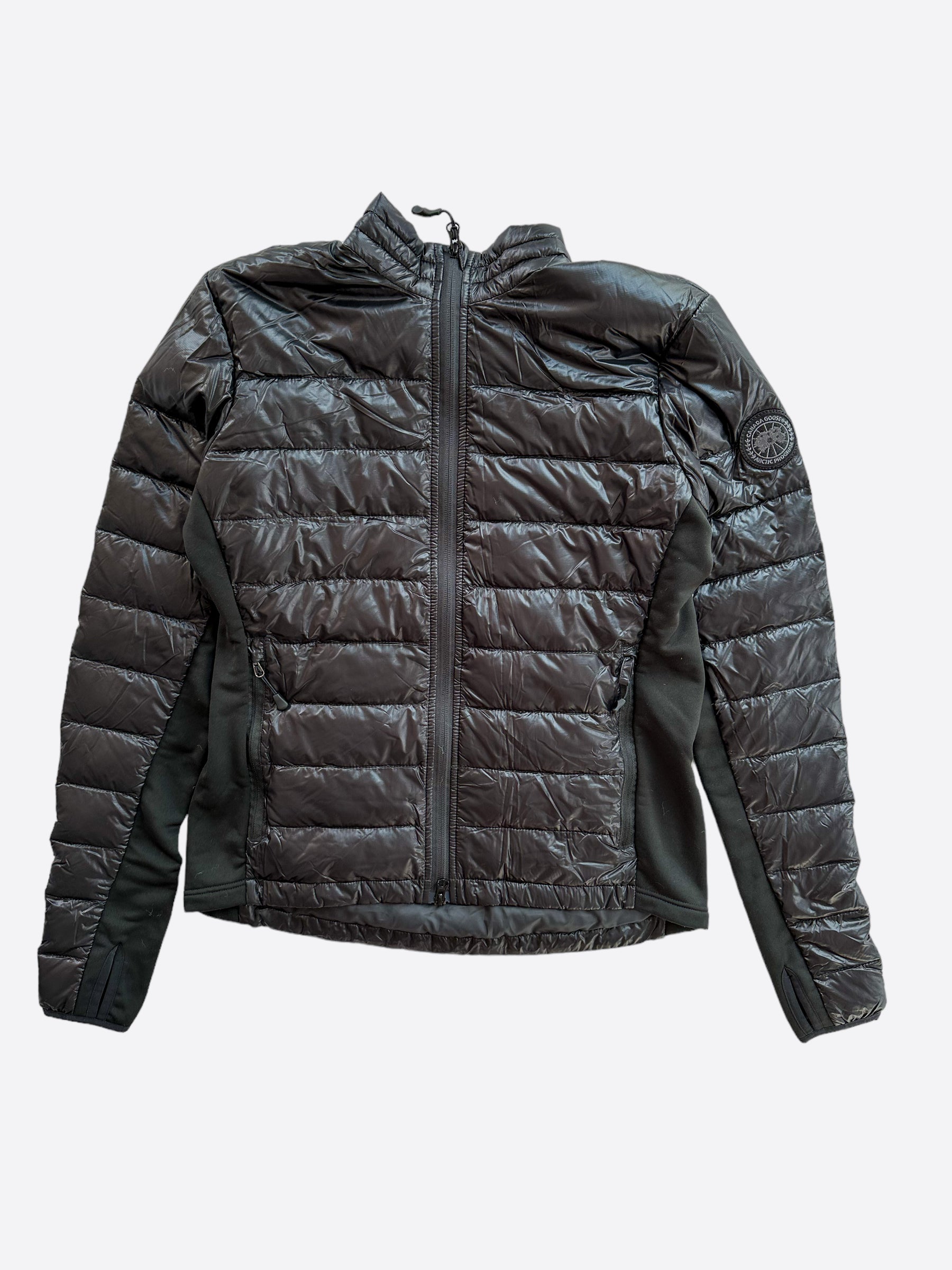 Canada Goose Black Hybridge Lite Black Label Women's Jacket - Lightweight Down Parka for Cold Weather - Perfect for Winter Outdoor Activities & City Commuting