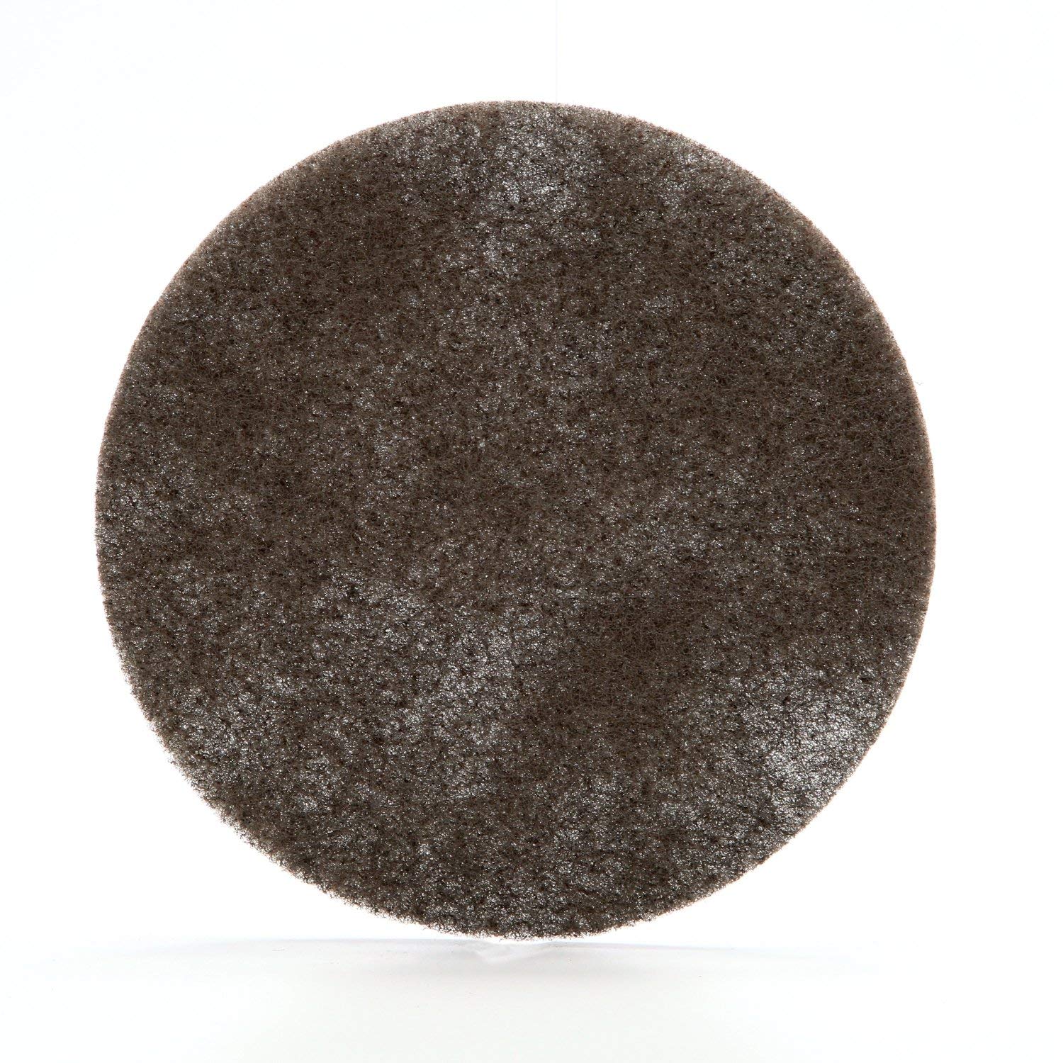 Scotch-Brite Hookit Clean and Finish Disc - Ultra Fine Grit Silicon Carbide - 11.25 Inch Metal Polishing & Surface Finishing Pad with Hook & Loop Backing - Perfect for Automotive, Metalworking & DIY Projects
