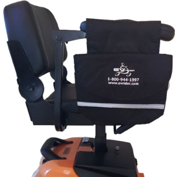 EV Rider Armrest Bag - Universal Motorcycle Handlebar Storage Pouch for Phone, Wallet & Essentials - Perfect for Harley, Honda, Kawasaki & More - Durable Waterproof Riding Accessories for Commuting & Road Trips