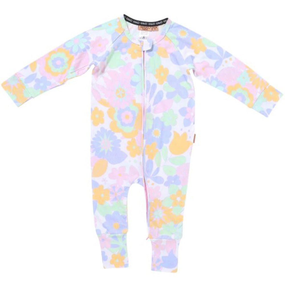Organic Cotton Zip Romper for Babies - Soft & Breathable One-Piece Outfit - Perfect for Playtime, Daycare & Family Outings