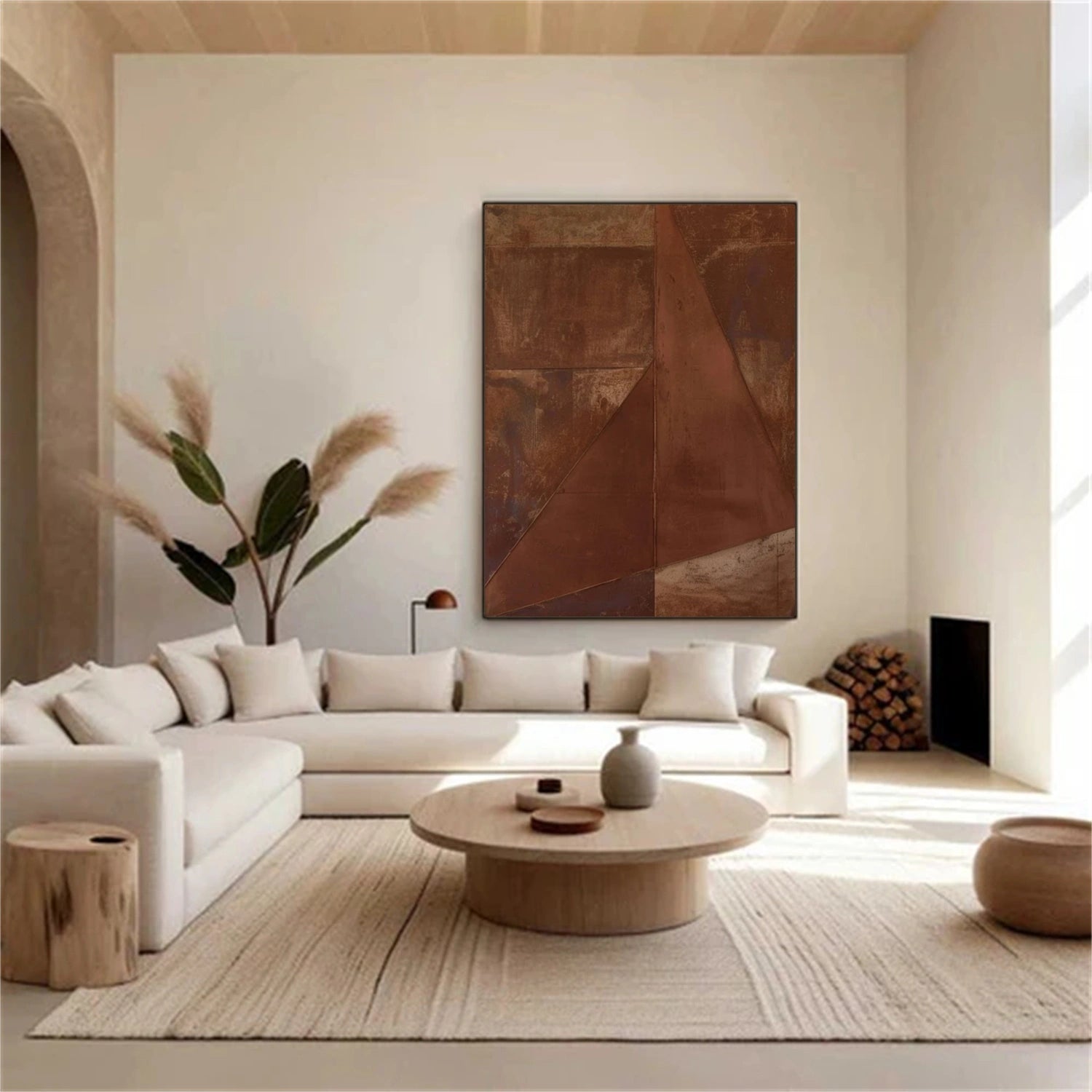 Abstract Tranquility Art Painting #WS276 - Modern Wall Decor for Living Room, Bedroom & Office - Calming Abstract Artwork for Home & Workspace