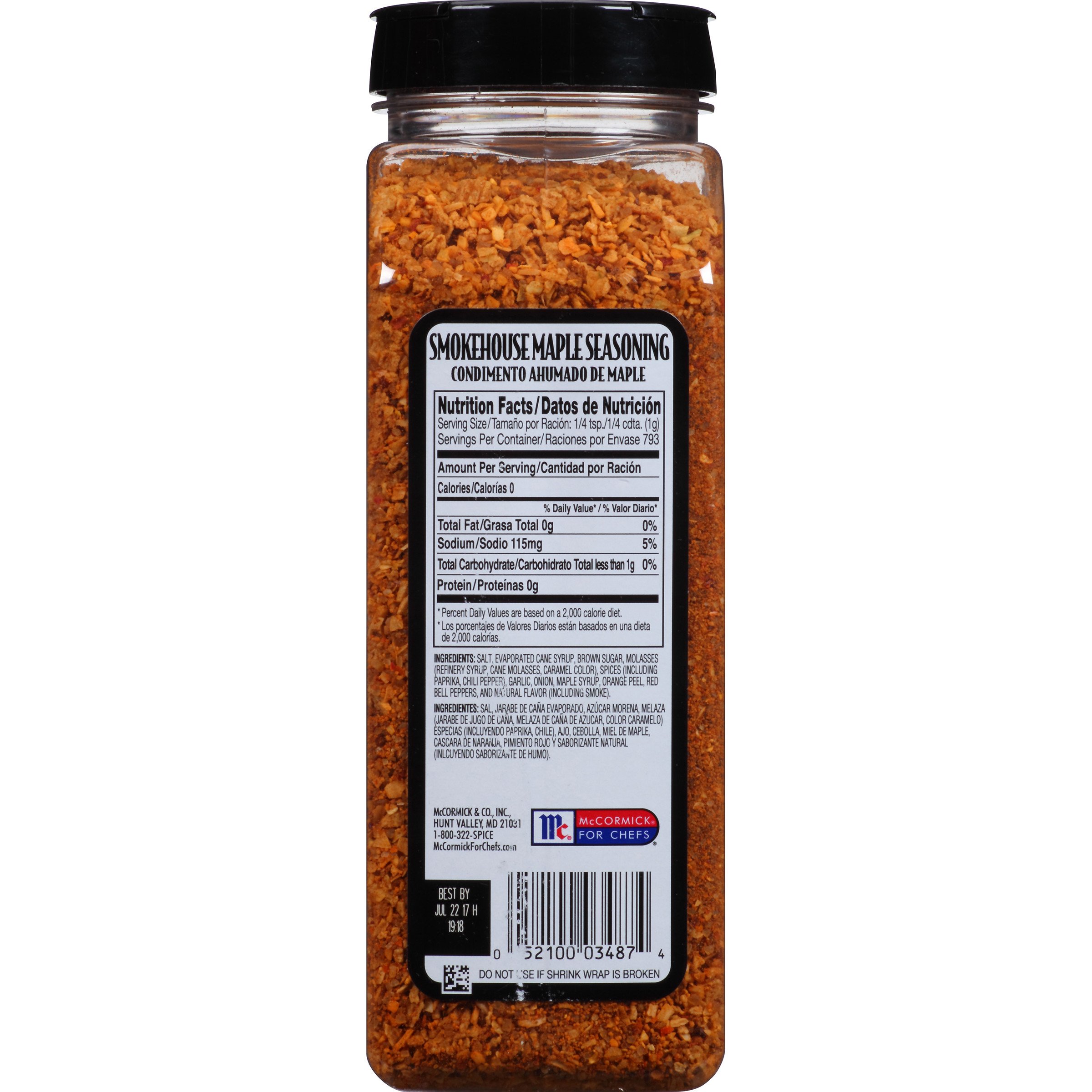 McCormick Grill Mates Mesquite Seasoning 24 oz & Smokehouse Maple Seasoning 28 oz - Premium BBQ Spices for Grilling, Smoking, and Roasting Meat, Chicken, and Vegetables