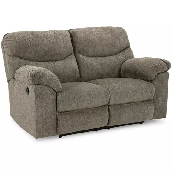 Alphons Reclining Loveseat - Comfortable 2-Seater Sofa with Adjustable Backrest for Living Room, Home Theater & Small Spaces