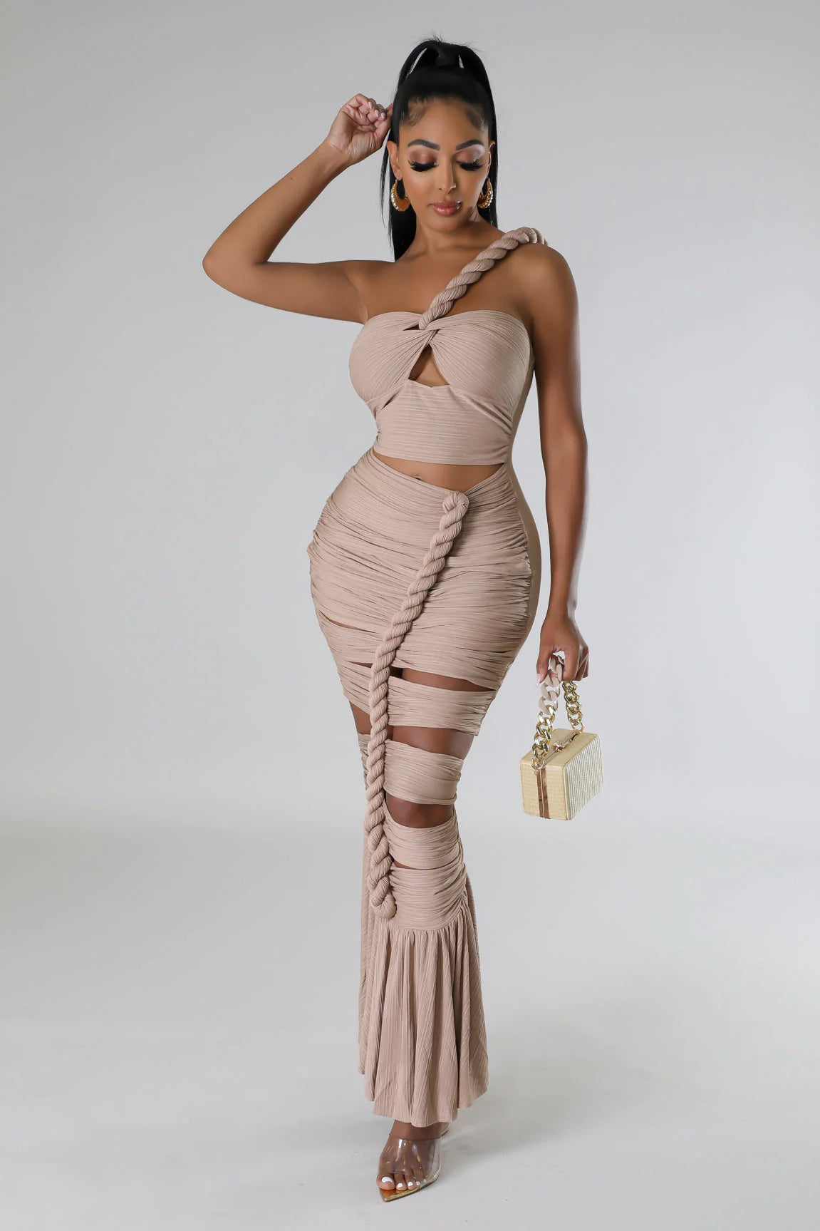 Sailing Babe Dress - Flowy Summer Beach Dress for Women | Perfect for Vacations, Yachting & Seaside Outfits