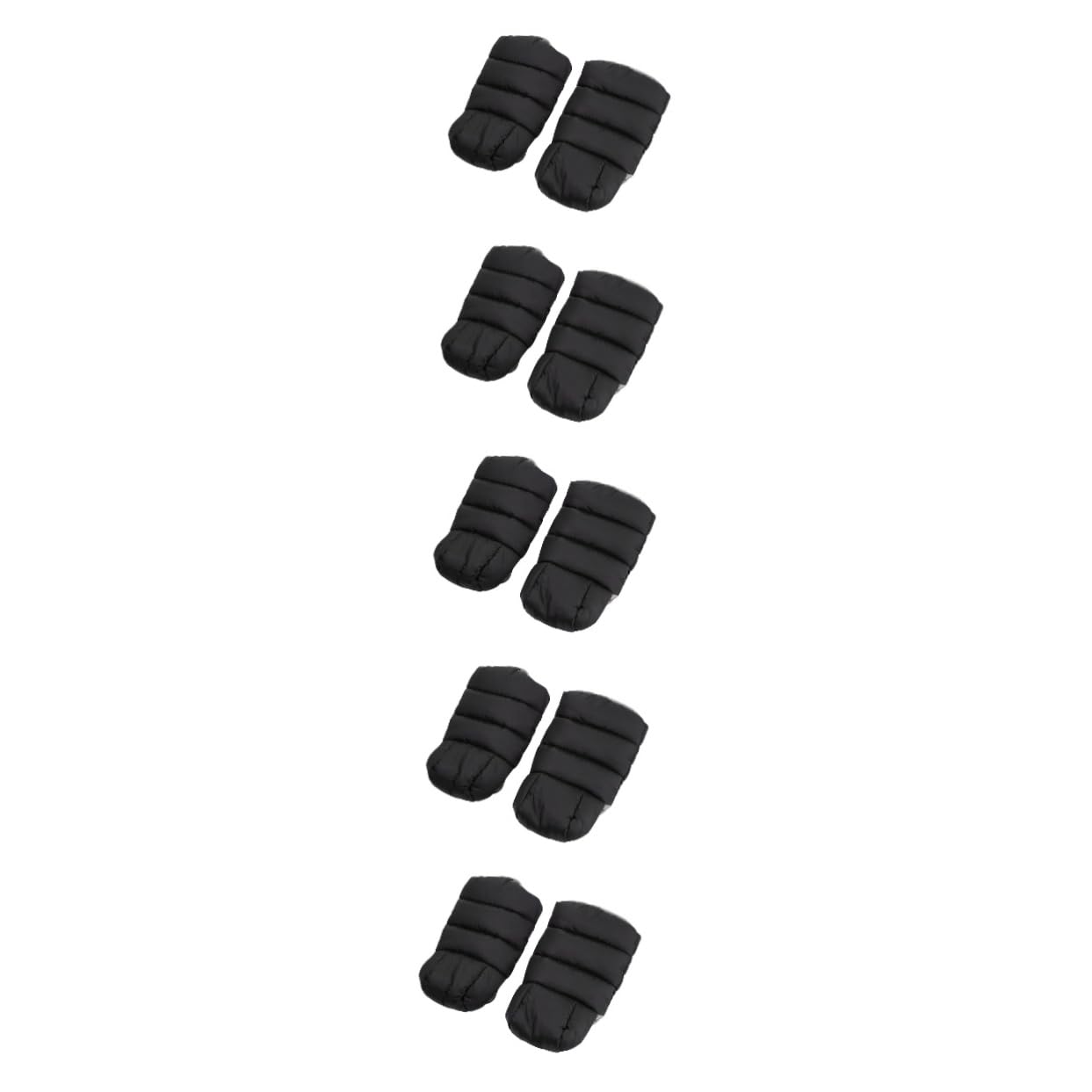 Wakauto 5 Pairs Stroller Gloves for Baby - Windproof Winter Hand Muffs to Keep Baby Warm in Carriage - Perfect for Cold Weather Strolls, Outdoor Walks and Winter Baby Protection