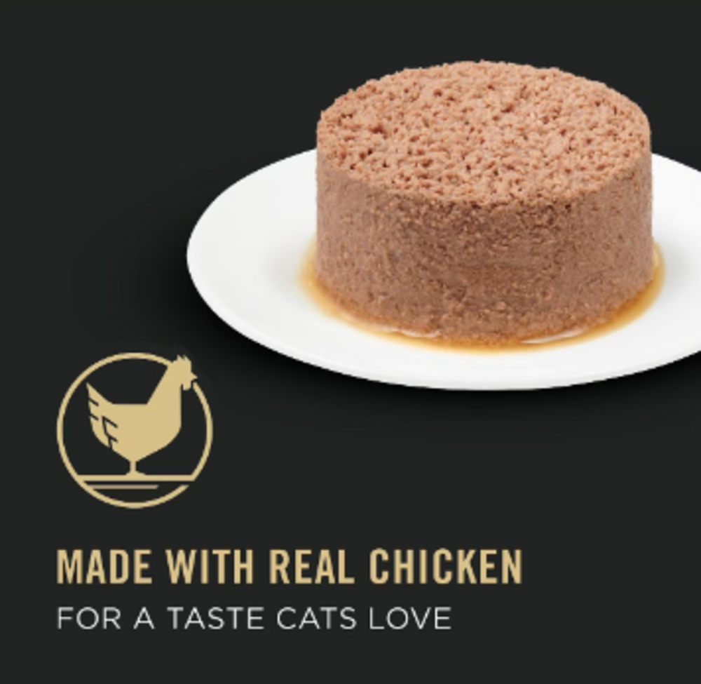Purina Pro Plan Senior Cat Food for Cats 11+ Years - Chicken & Beef Entree Wet Food for Mature Cats | Supports Healthy Aging & Digestion | Perfect for Picky Senior Eaters