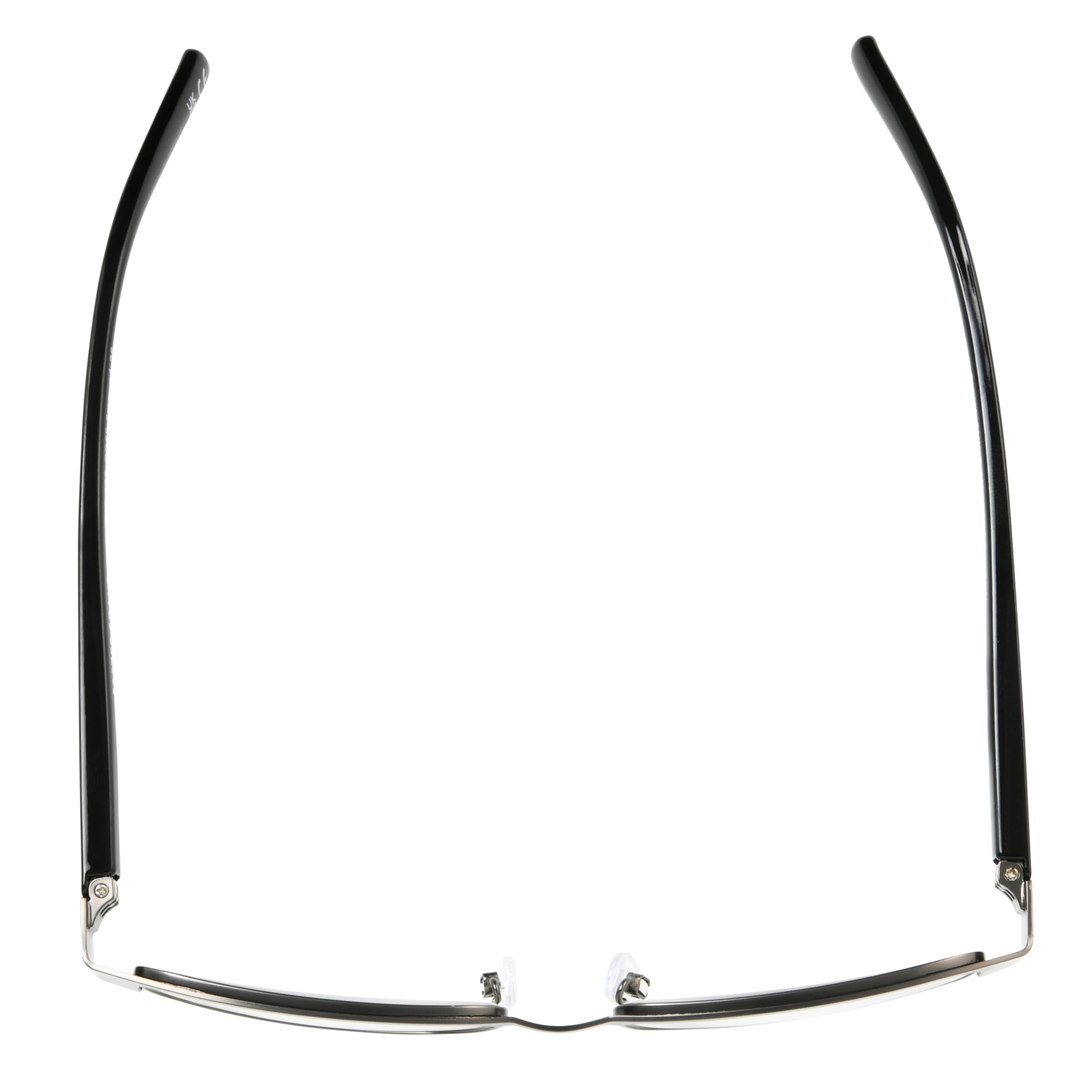 Foster Grant Men's Leo Square Reading Glasses +1.00 to +4.00 Strength | Classic Retro Style | Lightweight & Durable Frames | Perfect for Reading, Office Work & Computer Use