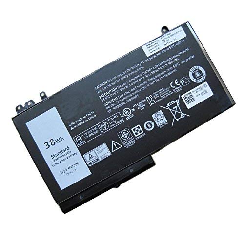 Original Laptop Battery 11.1V 38Wh 3430mAh Replacement for Dell Latitude 12 5000 E5250 Series - Long-Lasting Power for Business Travel & Remote Work