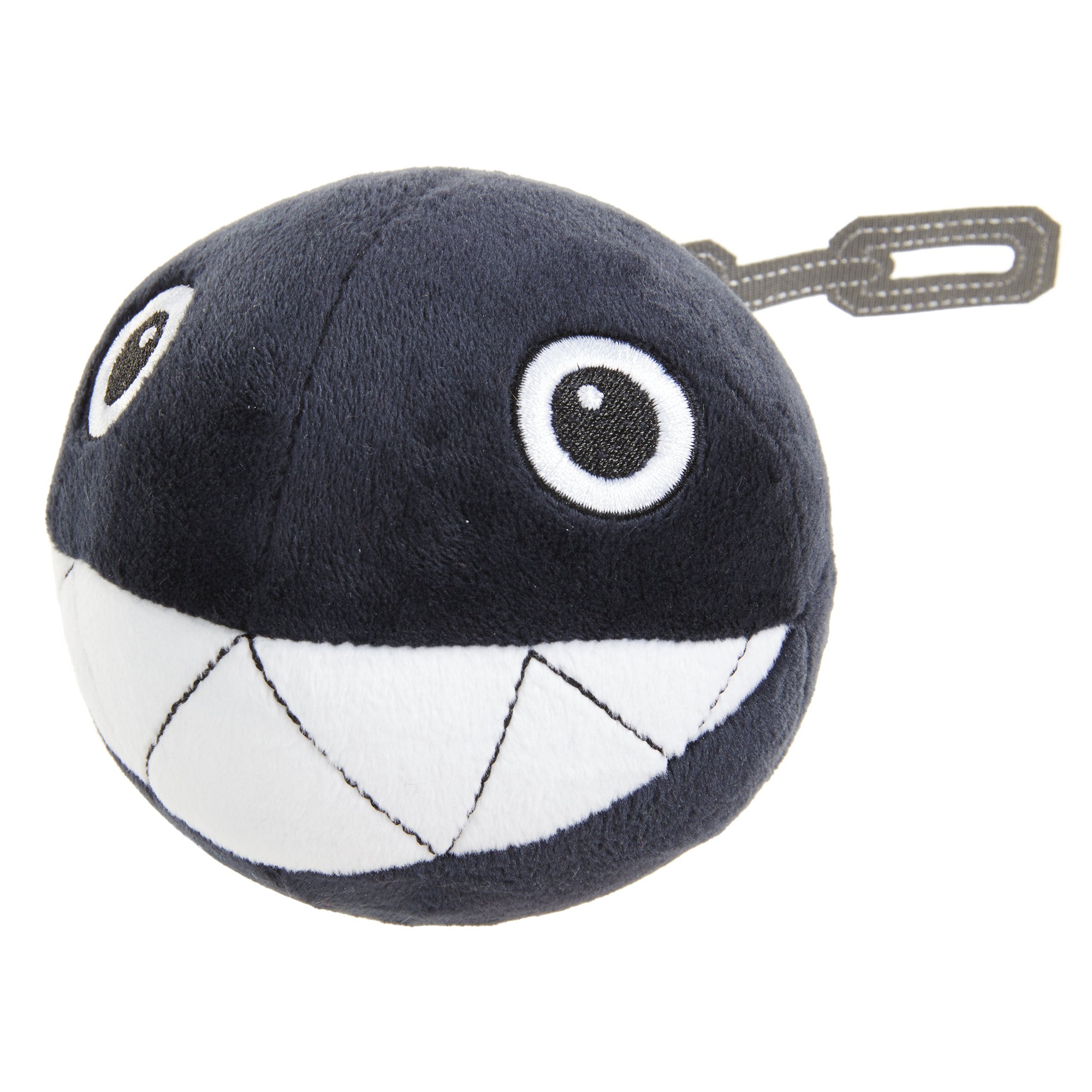 Official Nintendo Chain Chomp Plush Toy - Super Mario Bros Collectible Soft Stuffed Animal - Perfect for Gaming Room Decor, Birthday Gifts & Mario Fans Collection
