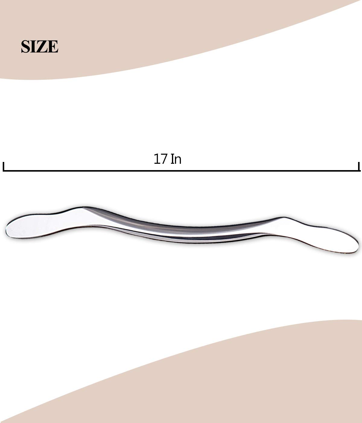 Professional Stainless Steel Gua Sha Scraping Massage Tool for Muscle Relief - IASTM Therapy Instrument for Soft Tissue Mobilization & Pain Management - Perfect for Facial, Neck, Back & Body Massage at Home or Spa