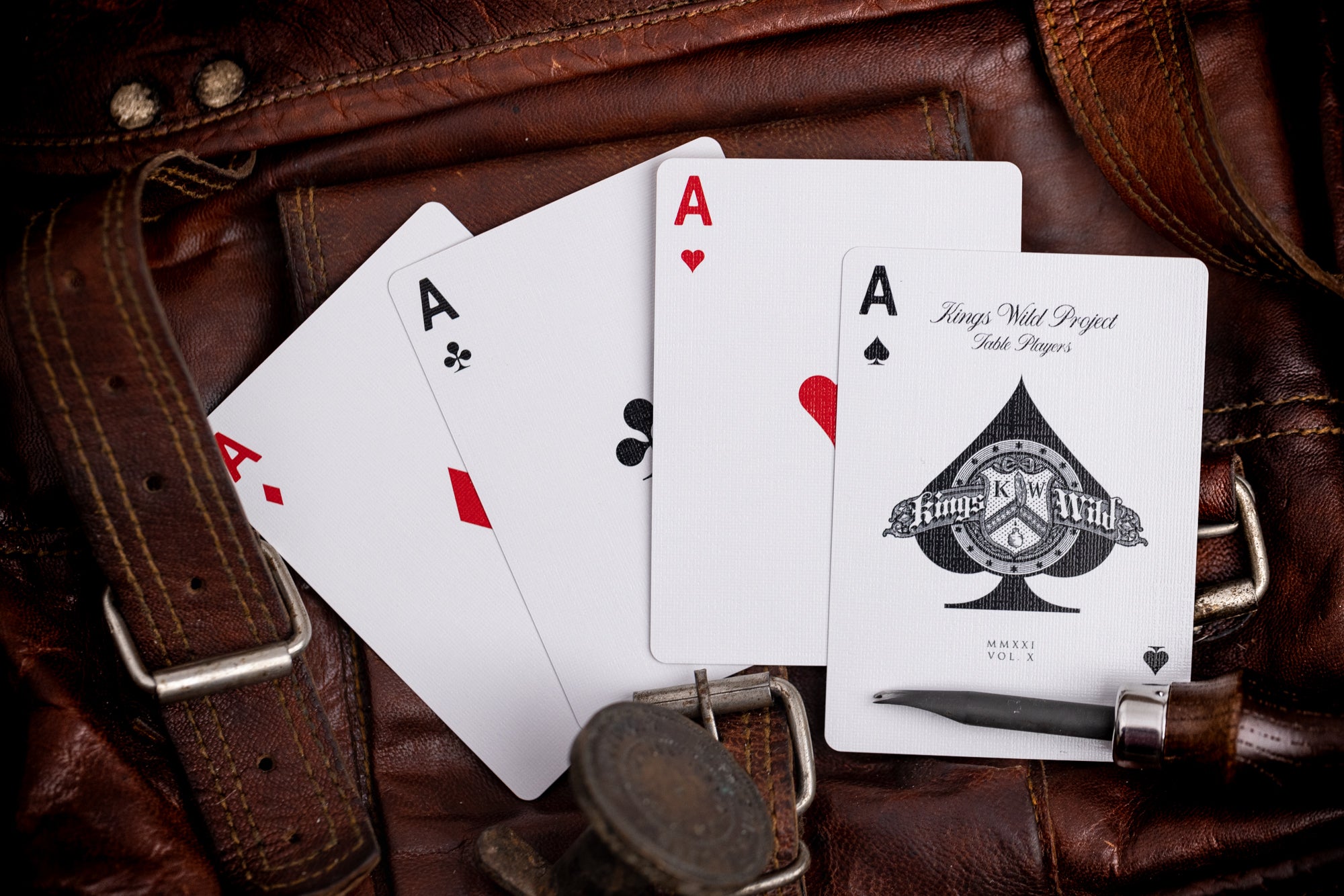 Premium Luxury Playing Cards - Table Players Vol. 10 | Elegant Casino Style Deck for Poker, Blackjack & Card Magic | Perfect for Game Nights, Gifts & Collectors