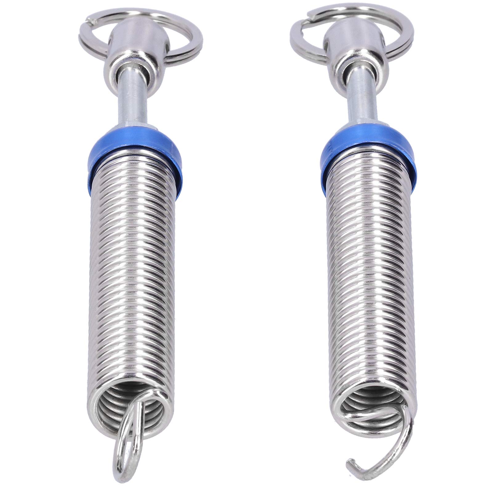 ZPSHYD Car Trunk Lid Spring - Heavy Duty Stainless Steel Trunk Lift Support Spring Tool (Silver Blue) for Easy Trunk Opening - Perfect for Sedans, SUVs and Hatchbacks