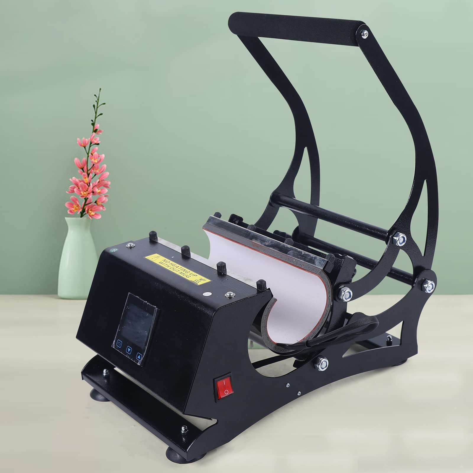 DNYSYSJ 550W 110V Sublimation Heat Press Machine for Bottle, Mug & Tumbler - Perfect for DIY Custom Drinkware, Personalized Gifts & Small Business Printing