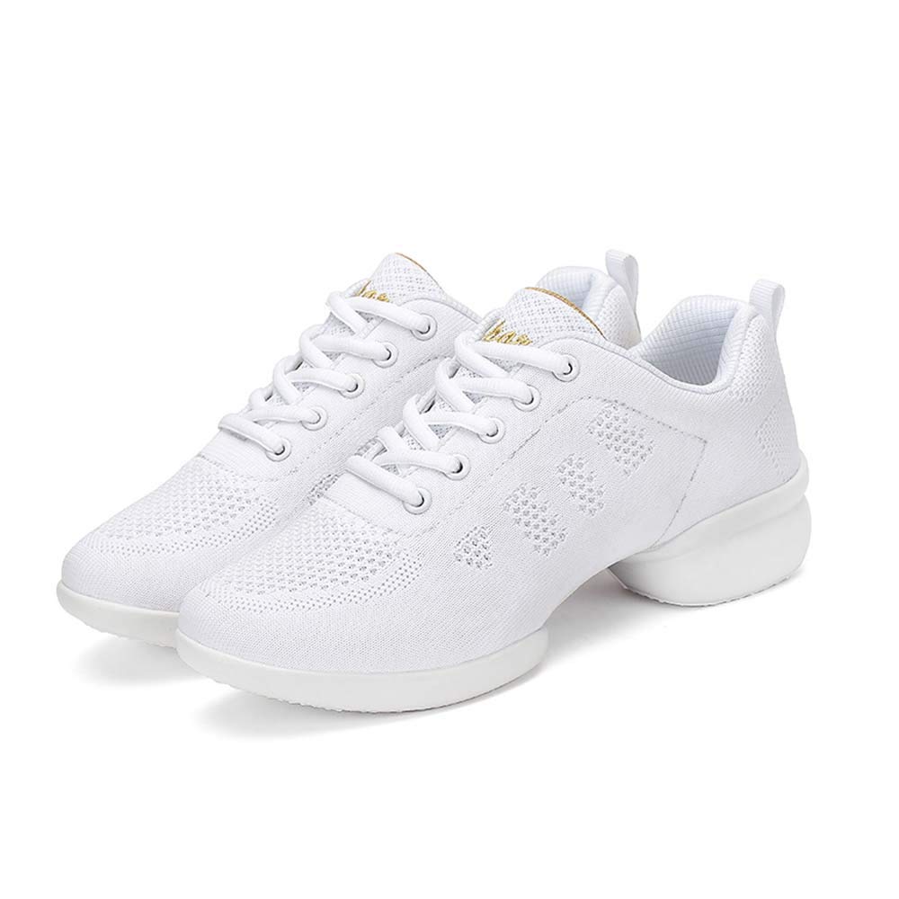 CERYTHRINA Women's Jazz Dance Shoes - Lace-Up Sneakers for Modern & Platform Dance - Comfortable Walking & Performance Shoes for Jazz, Ballet, and Dance Classes