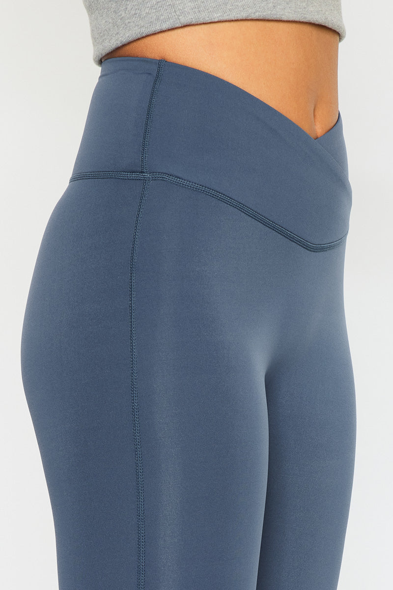 Venus Mid Rise Active Leggings for Women - High Waist Yoga Pants with Pockets - Perfect for Workout, Running, Gym & Lounge Wear