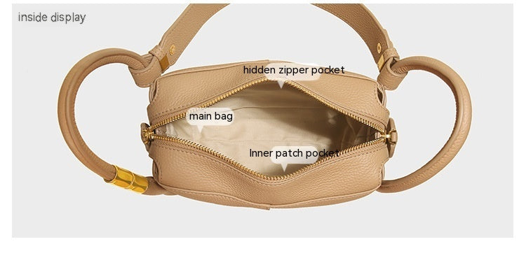 Premium Genuine Leather Tote Bag for Women - Stylish Shoulder & Underarm Handbag - Perfect for Work, Travel, and Everyday Use