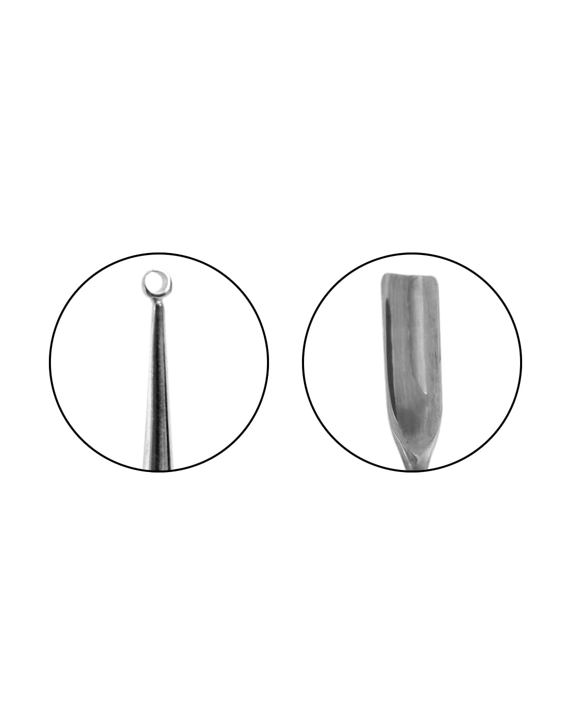 Premium Stainless Steel Cuticle Pusher & Cleaner – Professional Nail Care Tool for Manicures & Pedicures – Perfect for Home & Salon Use
