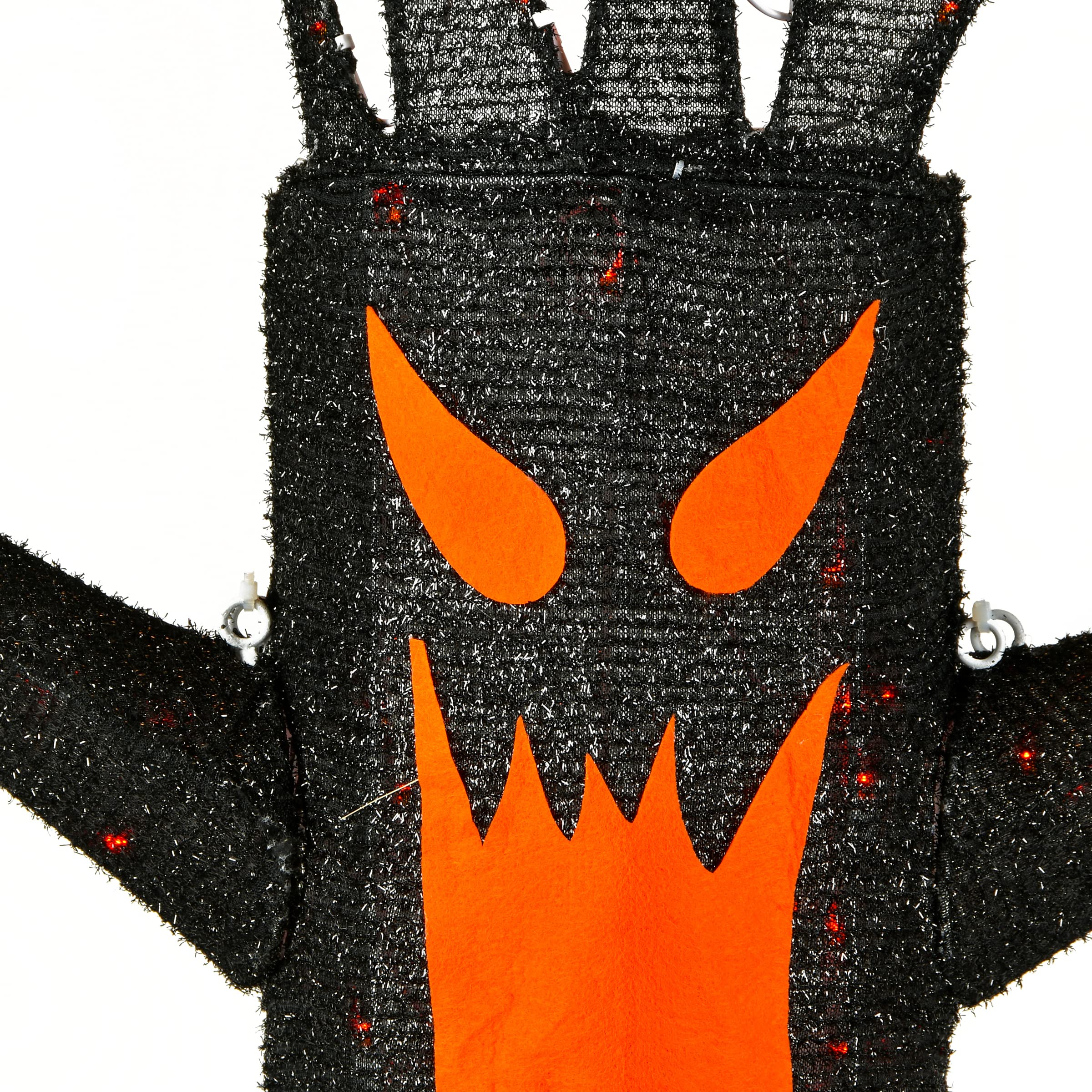 National Tree Company 4ft Black Spooky Halloween Tree with LED Lights - Plug-in Lawn Decoration for Outdoor Halloween Decor & Haunted Yard Displays
