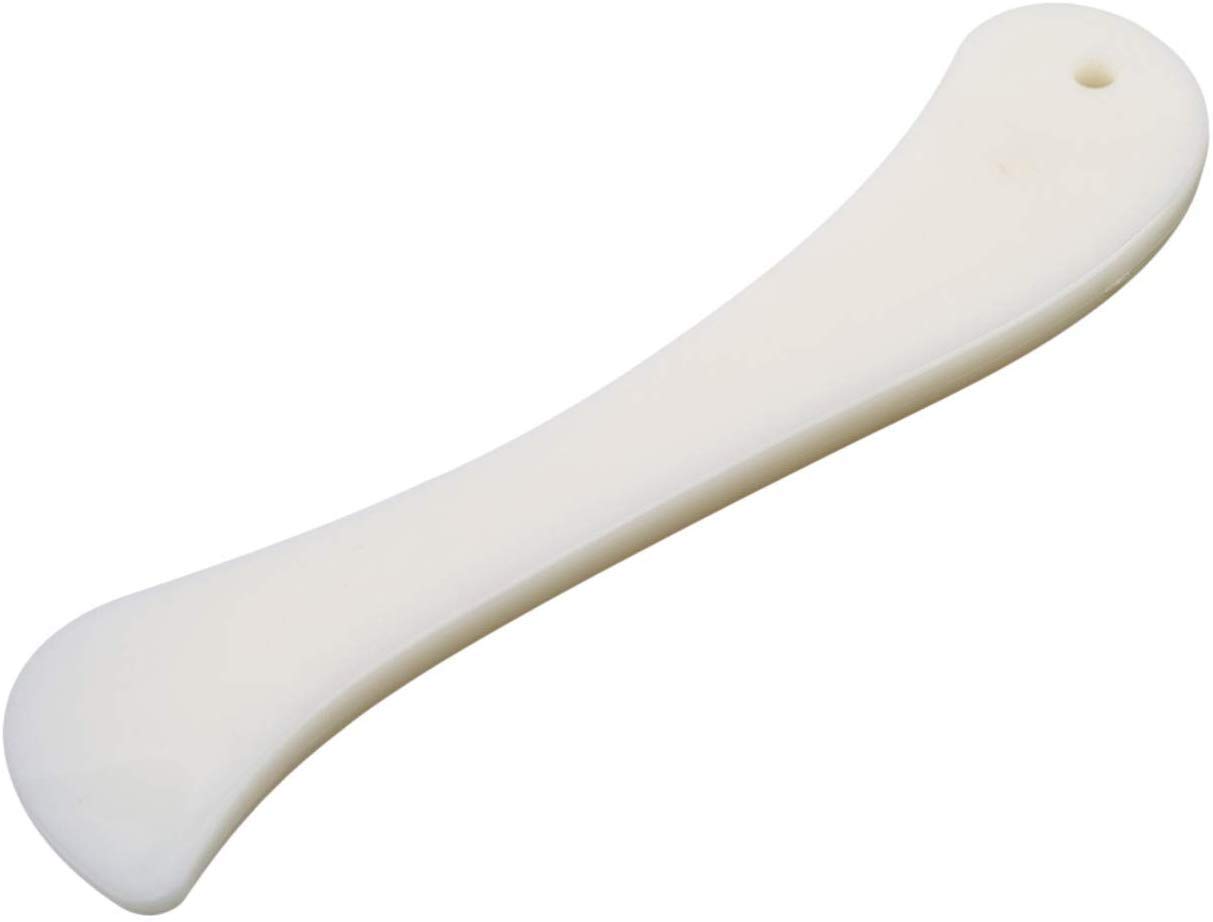 INSO 2-Piece Real Bovine Bone Folder & Paper Creaser Set - Professional Scoring Tool for Bookbinding, Card Making, Paper Crafts & Office Use - Perfect for DIY Projects, Scrapbooking & Stationery Enthusiasts