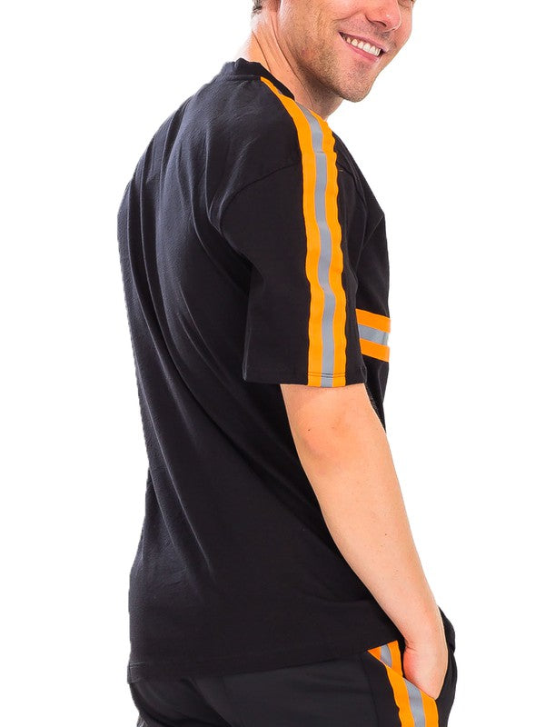 High-Visibility Reflective T-Shirt for Running, Cycling & Safety - Breathable & Comfortable Workout Tee for Men & Women