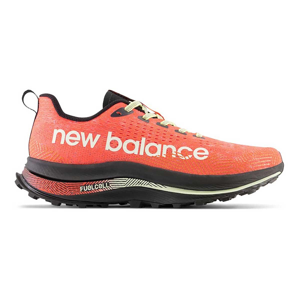 New Balance FuelCell SuperComp Trail Running Shoes for Men - Neon Dragonfly/Black - Size 11.5 D Medium - Lightweight Trail Runners for Hiking & Outdoor Adventures