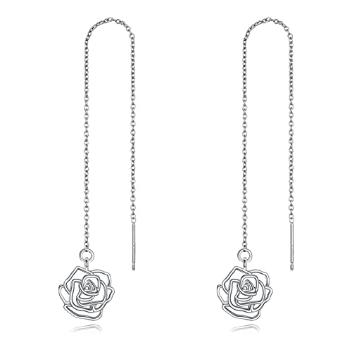 Lotus Drop Earrings