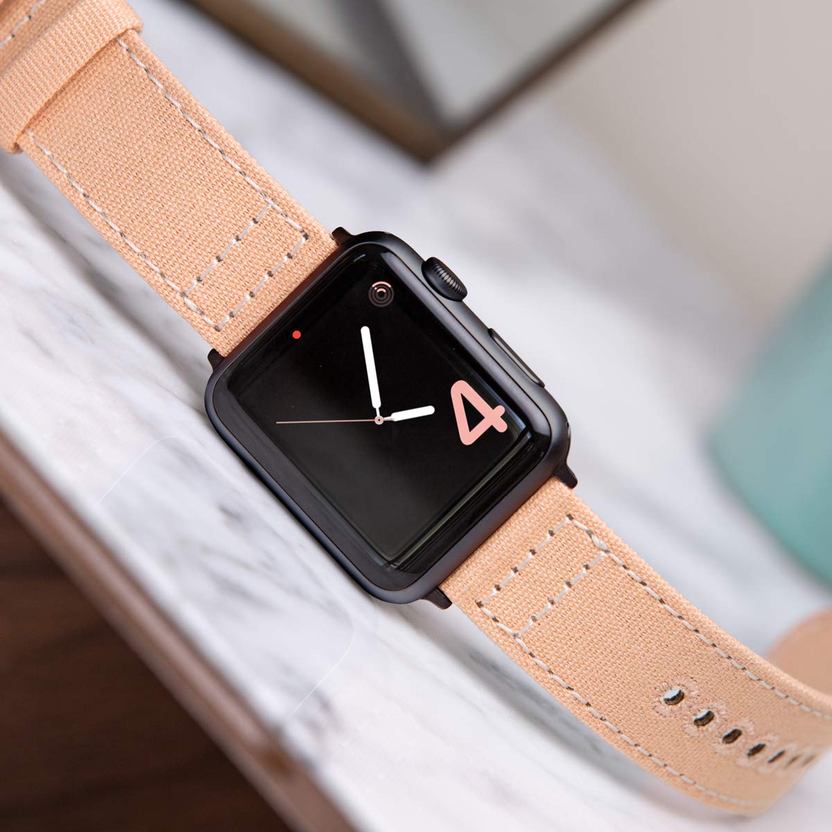 Premium Archer Canvas Watch Straps for Apple Watch - Durable & Comfortable Replacement Bands - Perfect for Outdoor Adventures, Workouts & Everyday Wear