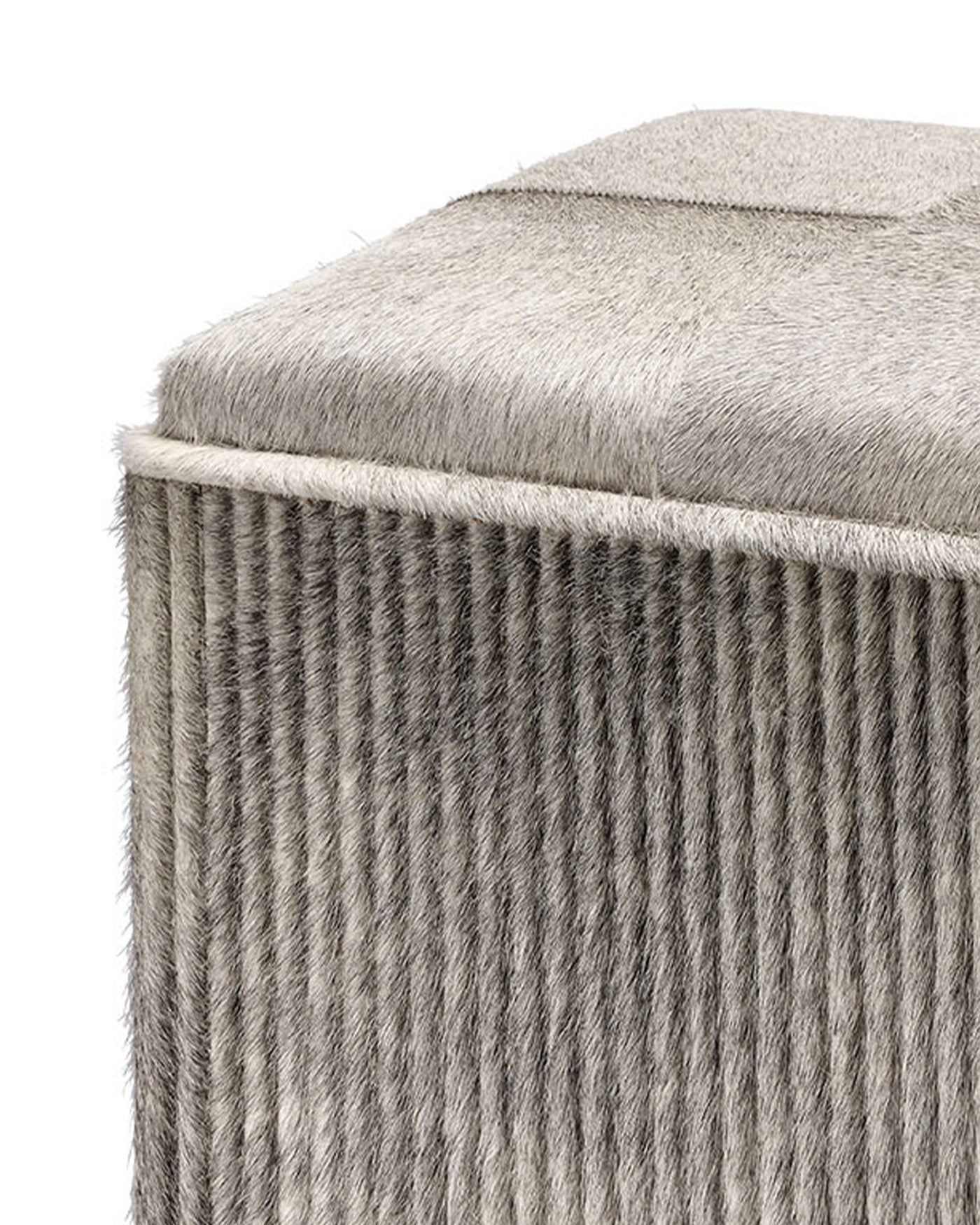 Easton Ottoman Grey - Modern Storage Ottoman with Removable Cushion Top - Perfect for Living Room, Bedroom, or Home Office
